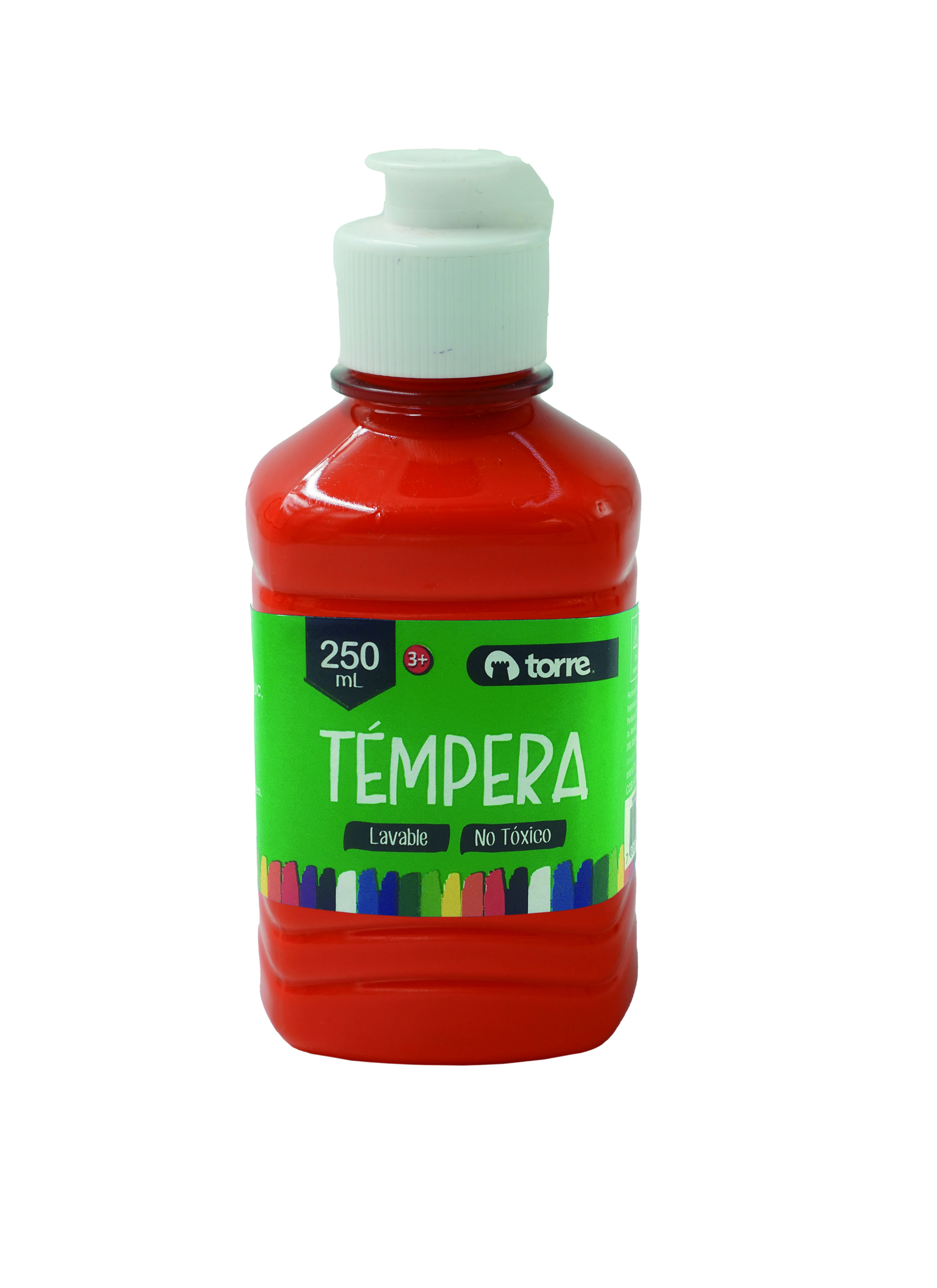 Témpera 250 ml Color Naranjo Torre