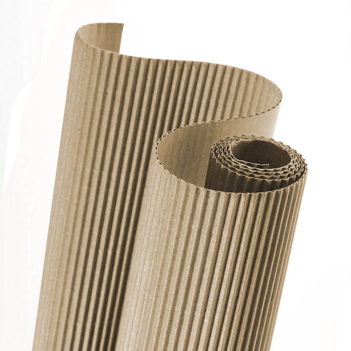 CARTÓN MICROCORRUGADO 50X70 CM. NATURAL ART & CRAF