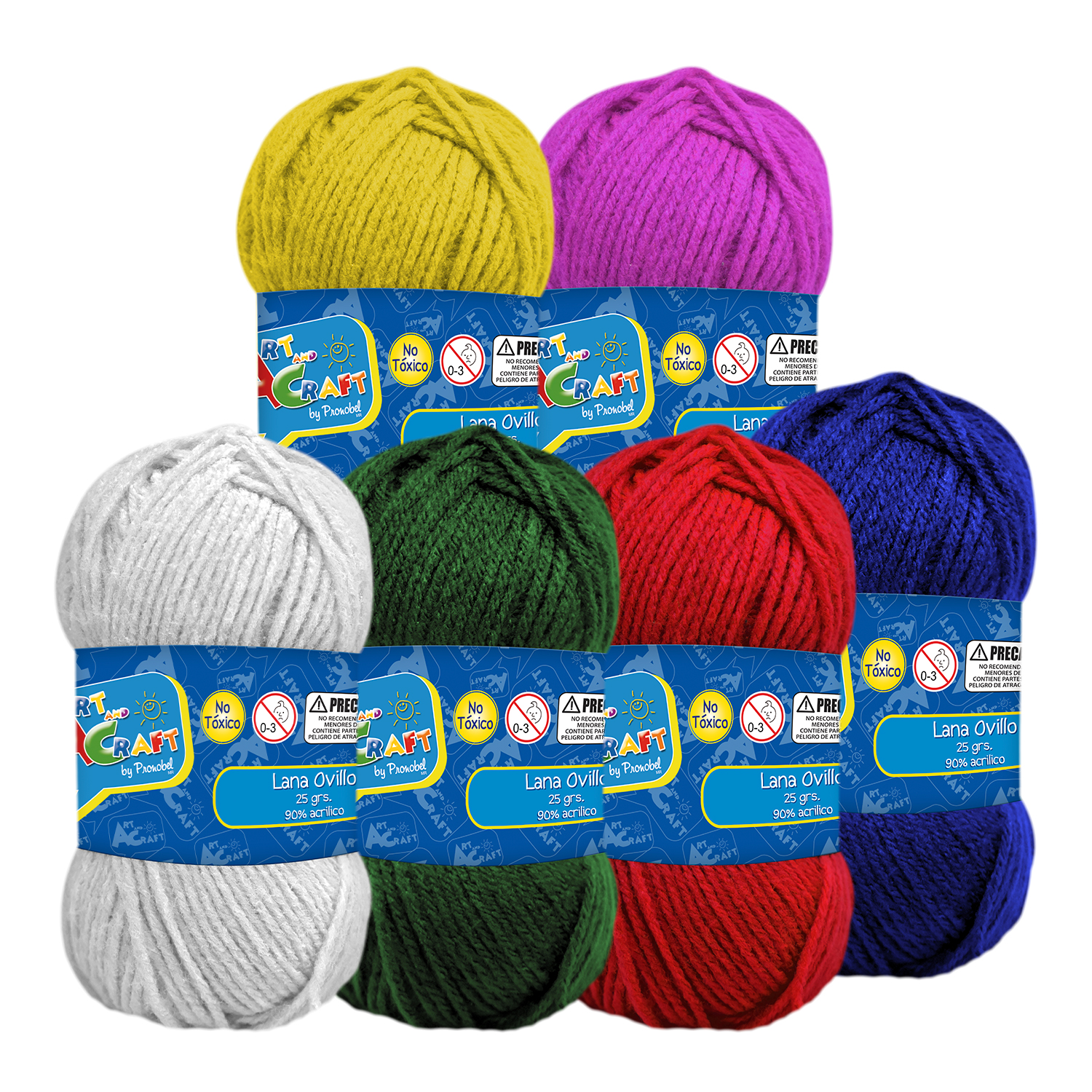 LANA OVILLO 25 GRS COLORES SURTIDOS