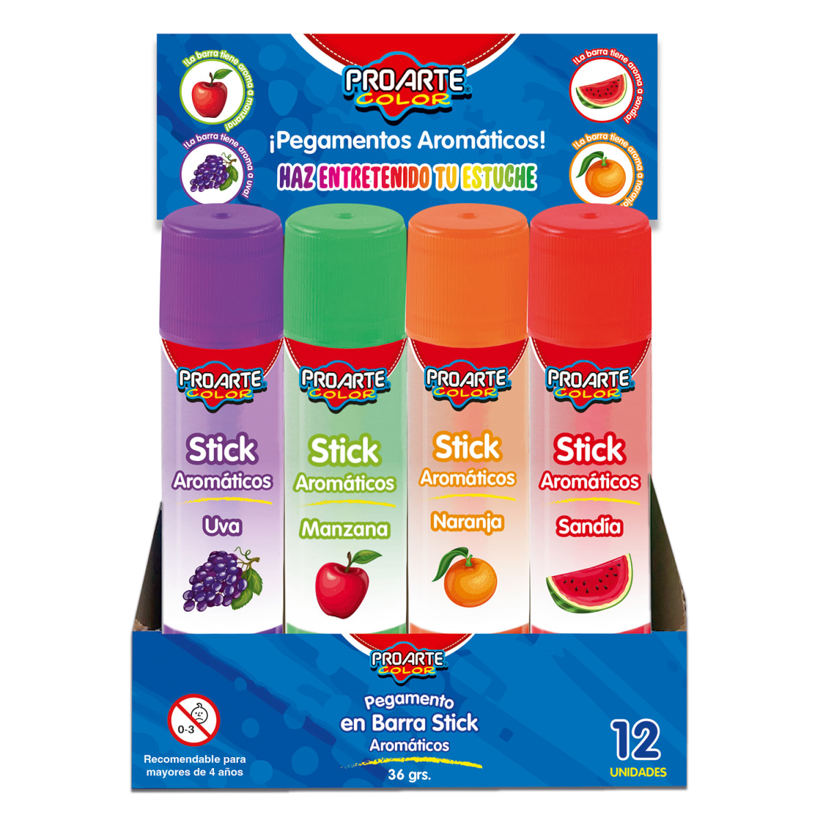 PEGAMENTO EN BARRA 36GRS AROMATICO PROARTE