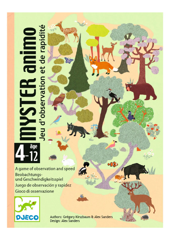 Juego de cartas Myster Animo