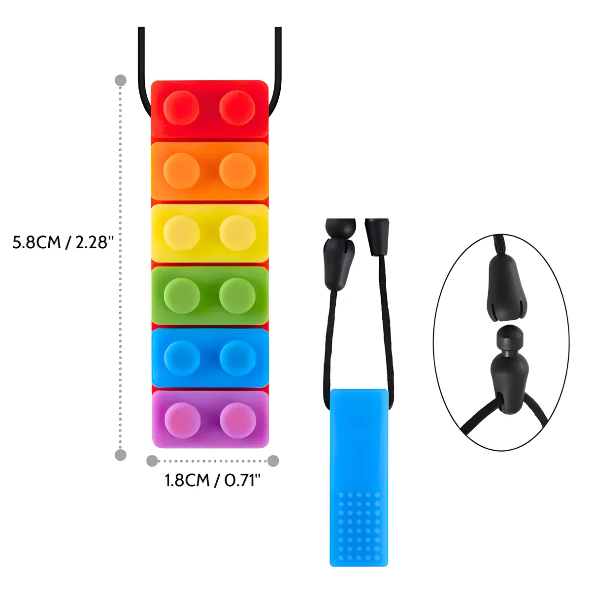 Collar Sensorial Mordedor multicolor - imagen 2