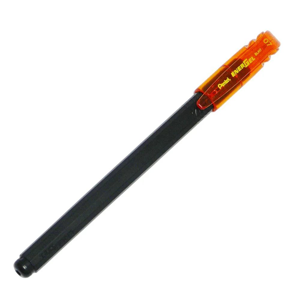 Roller Energel Pentel Makkuro 0,7mm Naranja