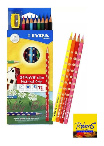 Lyra Lapiz de color groove slim 12 colores